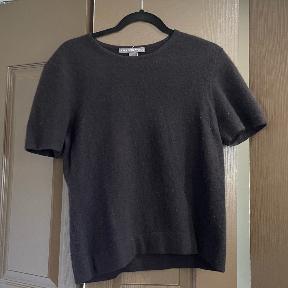 Saks Fifth Avenue 100% Cashmere Vintage Top